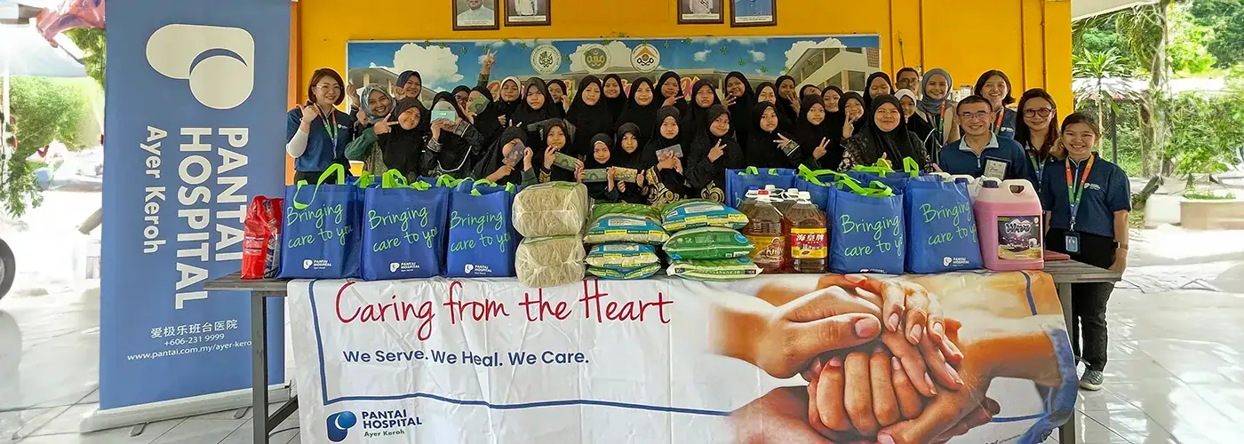 Hospital Pantai Ayer Keroh raikan anak yatim