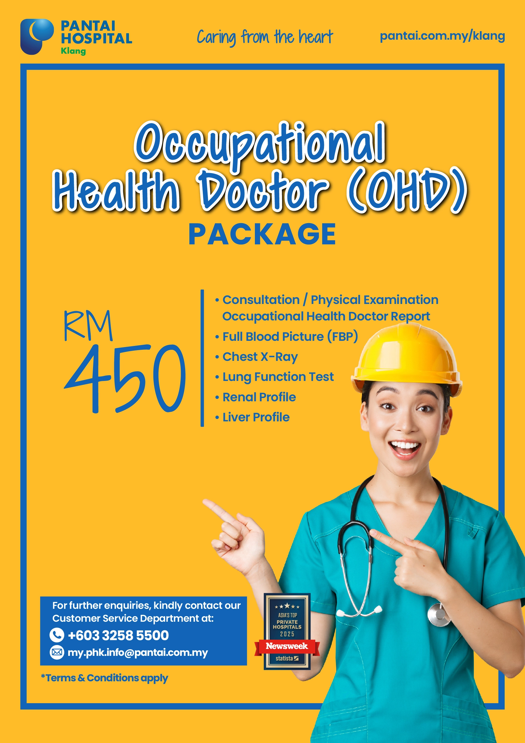 PHK Occupational Health Doctor (OHD) Package 2025 - Website Banner